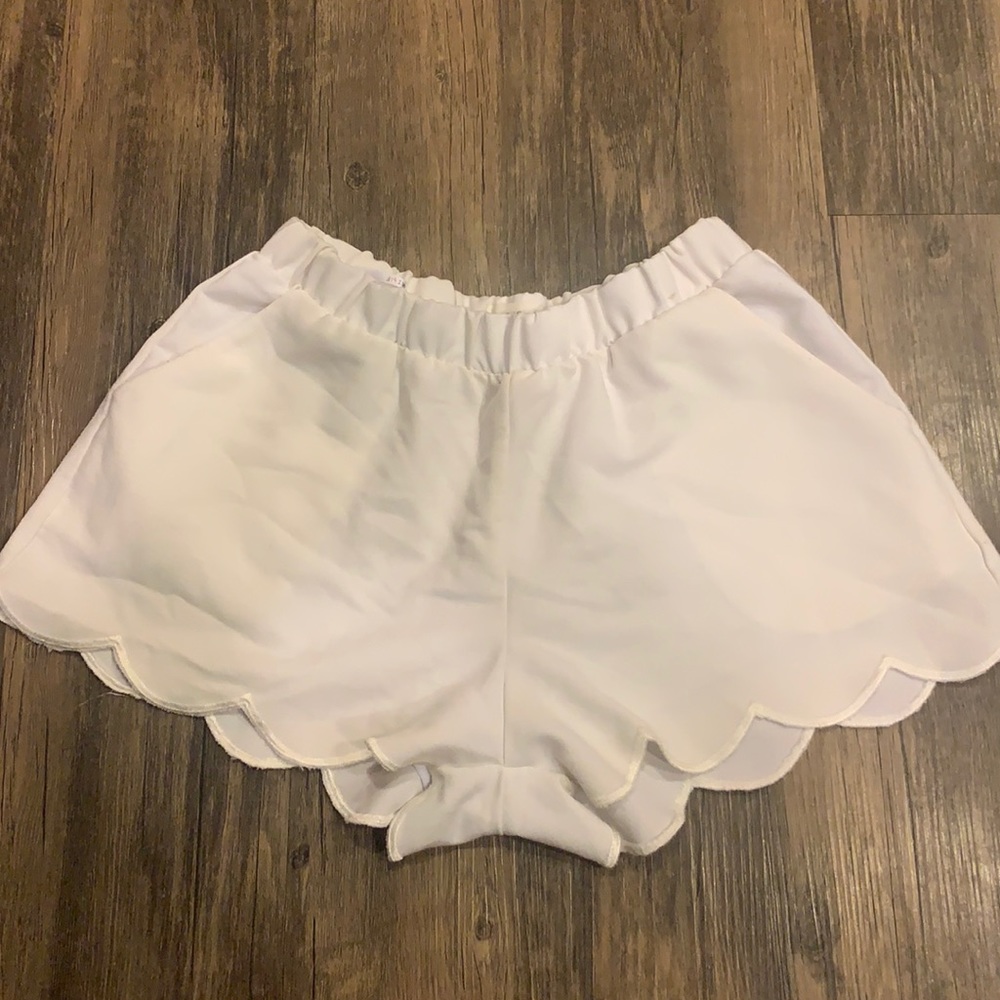 White Shorts
